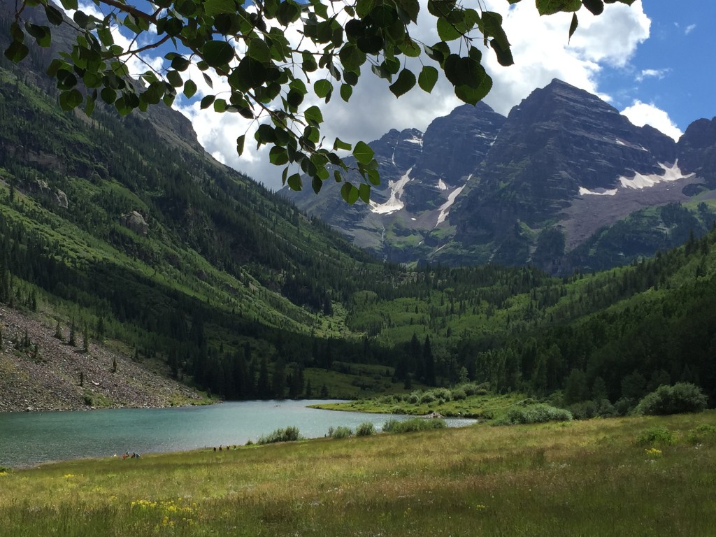 Maroon Bells and Maroon Lake 