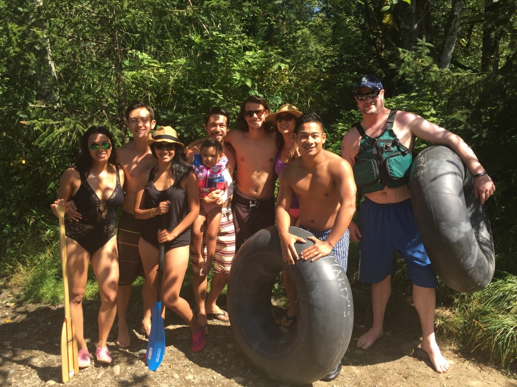 Green River raft trip-Flaming Geyser State Park, Wa.